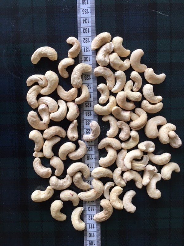 white cashew nuts from Tanzania
